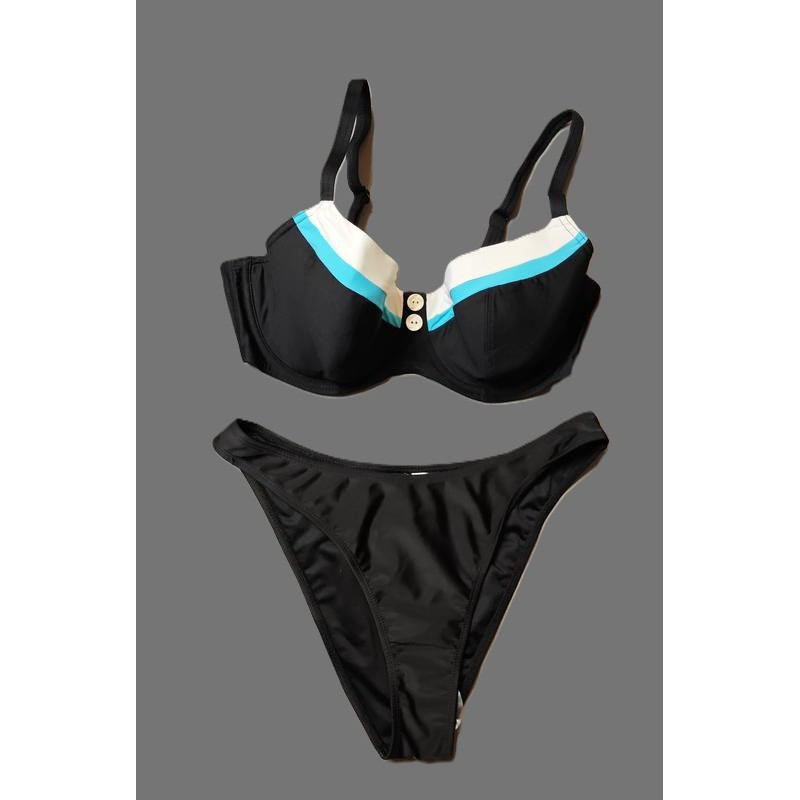 Стильний  класичний купальник розмір М