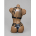 Жіночий костюм «black lace» — exotic pole / go-go / strip dance