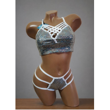 Жіночий сценічний комплект exotic dance, strip dance, go-go 