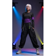 Дитячий танцювальний костюм hip-hop, джаз-фанк, денсхол, хіп-хоп, jazz розмір 152