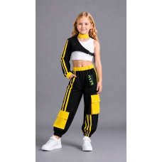 Дитячий танцювальний костюм hip-hop, джаз-фанк, денсхол, хіп-хоп, jazz розмір 140