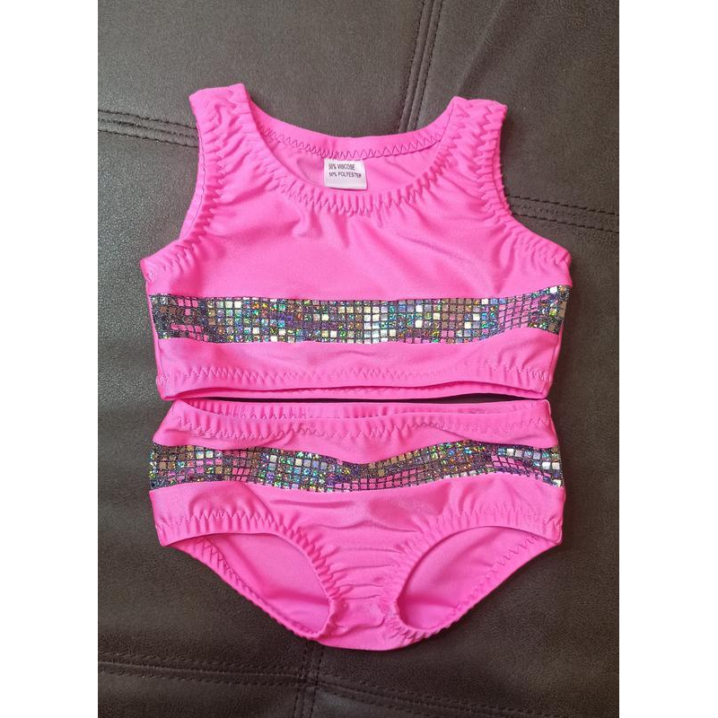 Дитячий костюм для танців, гімнастики, занять на пілоні розмір 104-110