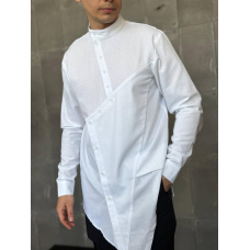 Сорочка з льону “sm-2425“, білий