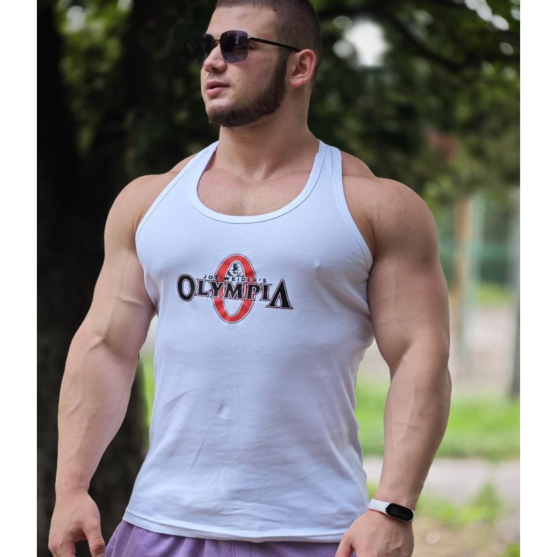 Майка чоловіча борцовка з принтом