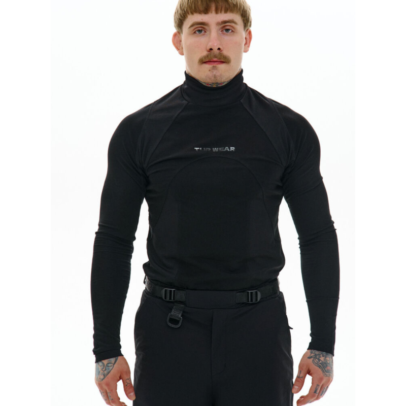 Лонгслів-рашгард з вставками кулмаксу “SM-2417“ Розміри: S, M, L, XL