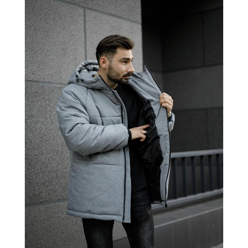 Утеплена зимова куртка ТЗ-4 LEAF сіра Утеплена зимова куртка ТЗ-4 LEAF сіра