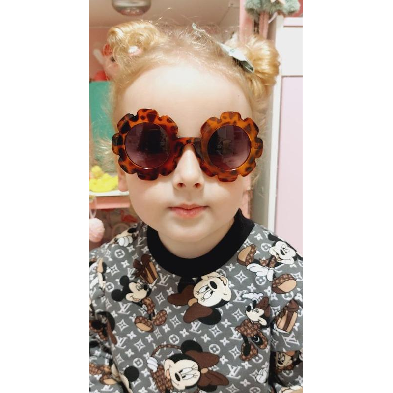 Дитячі круглі сонцезахисні окуляри Дитячі круглі сонцезахисні окуляри