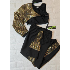 Дитячий танцювальний костюм hip-hop, джаз-фанк, денсхол, хіп-хоп, jazz розмір 146 Дитячий танцювальний костюм hip-hop, джаз-фанк, денсхол, хіп-хоп, jazz розмір 146