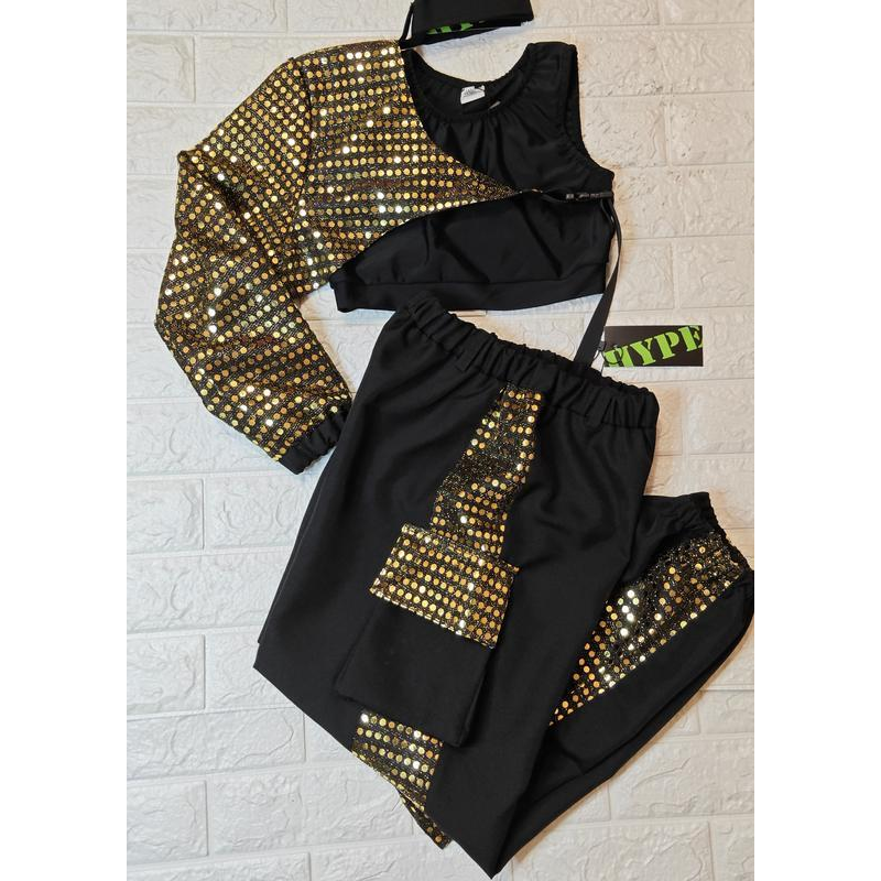 Дитячий танцювальний костюм hip-hop, джаз-фанк, денсхол, хіп-хоп, jazz розмір 146