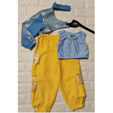 Дитячий танцювальний костюм hip-hop, джаз-фанк, денсхол, хіп-хоп, jazz розмір 104,110