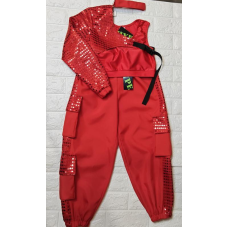 Дитячий танцювальний костюм hip -hop, джаз-фанк, денсхол, хіп-хоп, jazz розмір 134