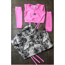 Дитячий танцювальний костюм hip-hop, джаз-фанк, денсхол, хіп-хоп, jazz, розмір 140 Дитячий танцювальний костюм hip-hop, джаз-фанк, денсхол, хіп-хоп, jazz, розмір 140