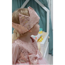 Корона для маленької принцеси рожева