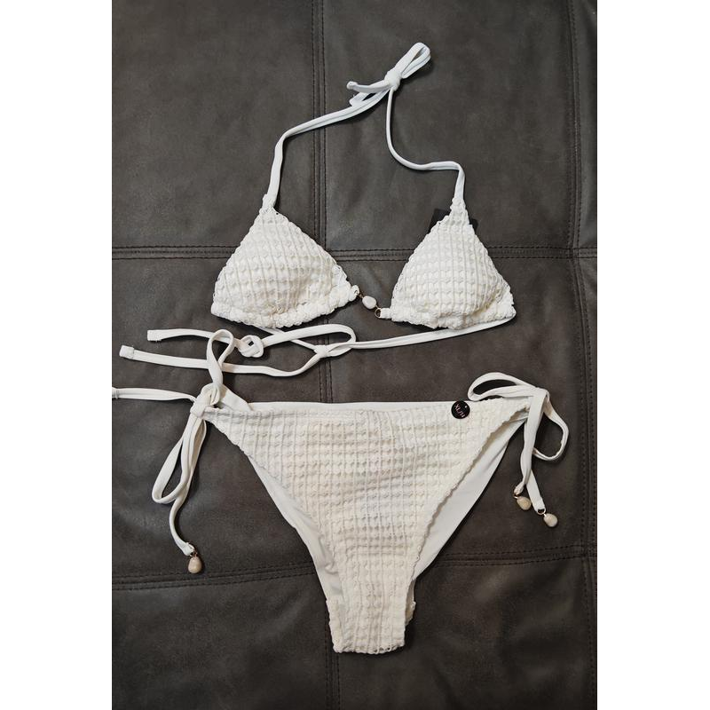 Жіночий купальник з мереживом, розмір верх -xs, низ - xl Жіночий купальник з мереживом, розмір верх -xs, низ - xl