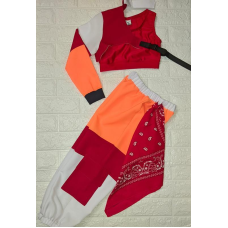 Дитячий танцювальний костюм hip-hop, джаз-фанк, денсхол, хіп-хоп, jazz, розмір 122-128 Дитячий танцювальний костюм hip-hop, джаз-фанк, денсхол, хіп-хоп, jazz, розмір 122-128