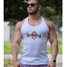 Майка чоловіча борцовка з принтом