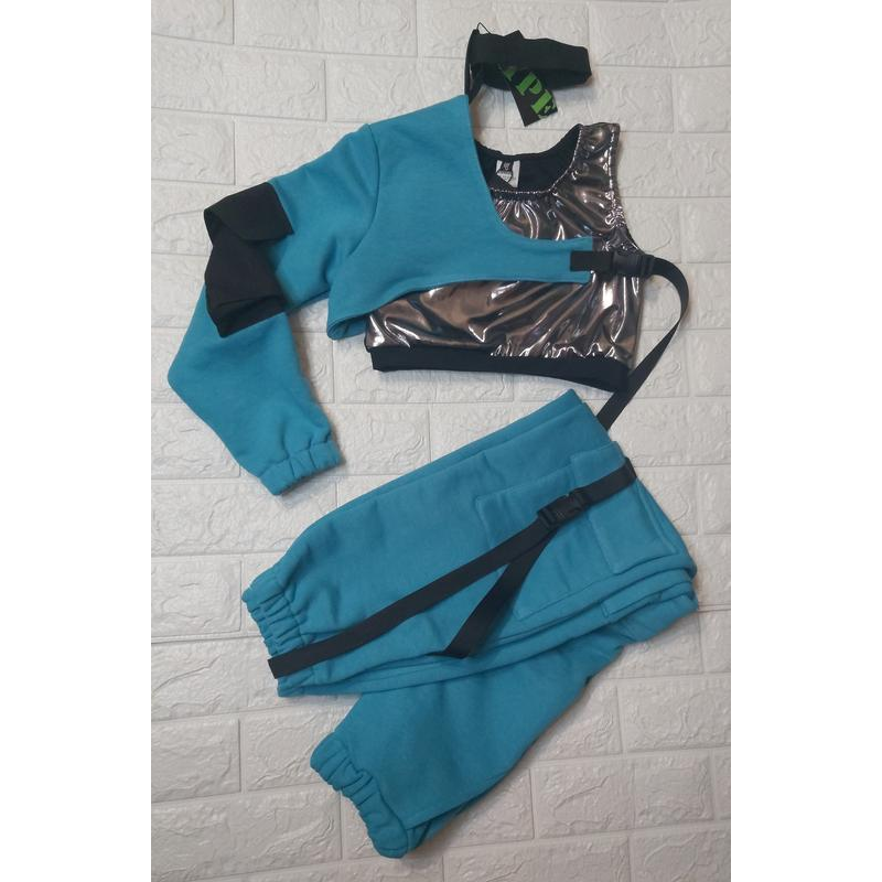 Дитячий танцювальний костюм hip-hop, джаз-фанк, денсхол, хіп-хоп, jazz розмір 134-140 Дитячий танцювальний костюм hip-hop, джаз-фанк, денсхол, хіп-хоп, jazz розмір 134-140