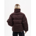 Зимовий водо-вітрозахисний пуховик оверсайз крою “хлоя“, шоколад