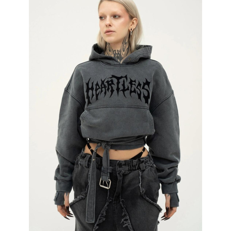 Варене худі з поясом “Хартлес“ розмір M/L